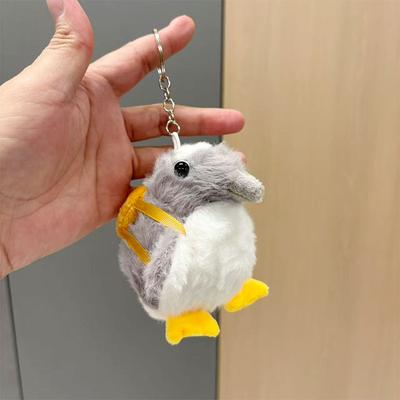 Kawaii Pinguin Plüsch Schlüsselanhänger Niedliche Stoffpuppen Schlüsselring Tasche Anhänger Rucksack Hängende Dekoration Geburtstagsgeschenke Kinderspielzeug