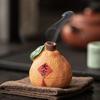 Citrus Shaped Incense Burner with Lucky Character Decor for Home Tea Room Aromatherapy Indoor Decorative Ornaments