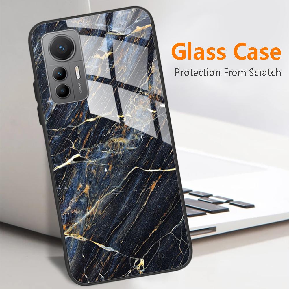 Mi 12 Lite Case for Xiaomi 12 Lite / Mi 12S Pro 12s Ultra Tempered Glass Cases For Xiaomi 12X 12 Pro Mi12 12Lite Cover Fundas
