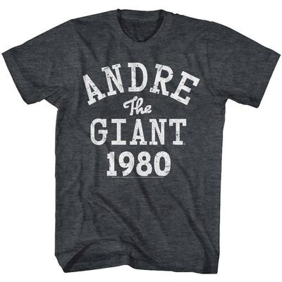 Andre The Giant Atg1980 Siyah Unisex Tişört
