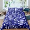 2/3pcs Paisley Bandanna Print Duvet Cover Set Soft, Bedding For A Cozy Bedroom Perfect For Bedroom Or Guest Room Bedding Set