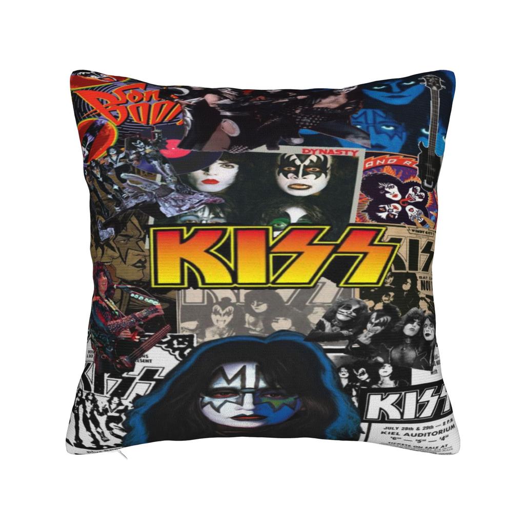 Decorazione per la Casa Astronauta Ace Frehley Kiss Band Federe Cuscini Stuff Copricuscini Quadrati Diverse Misure