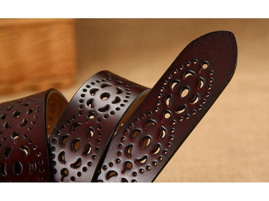 Curea Lată din Piele Naturală pentru Femei - Simplă & Versatilă, Accesoriu de Modă Stil Coreean