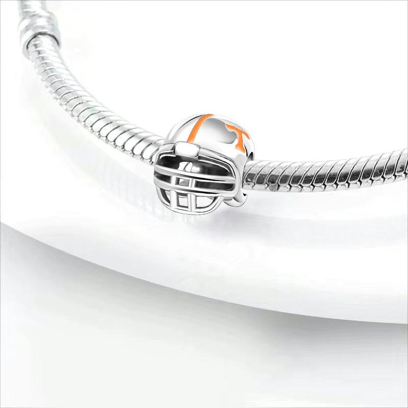 Nowa Miedziana Seria Sportowa Koszykówka Rugby Rolki Zawieszki DIY Wiszące Koraliki Pasują do Bransoletki Naszyjnika Biżuteria