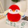11CM Kawaii Cartoon Simulation Anime Jiujiu Bird Stuffed Animal Plush Toy Children's Sparrow Handmade Doll Festival Gift Pendant
