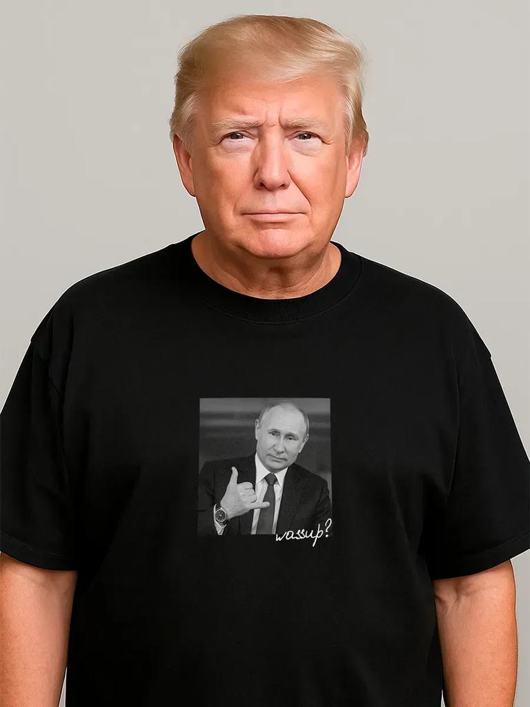 Oversized T-Shirt Putin Vladimir Russia, mMeme Funny