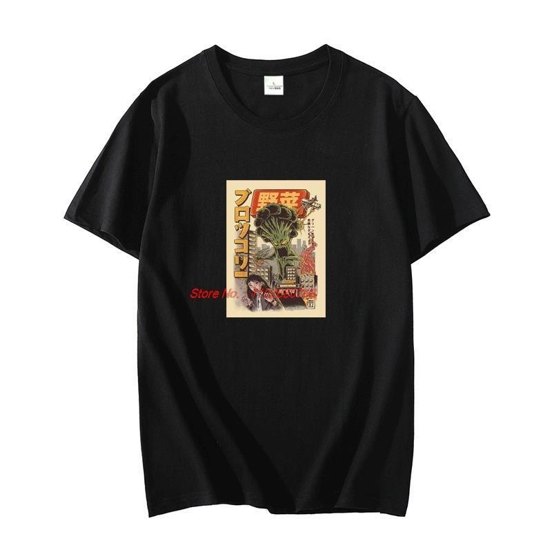 Unisexs Hip Hop Tshirt Japanese Cartoon Harajuku Graphic T Shirts Cotton Summer New In Tops And Tshirts Unisexs Printed Tshirt