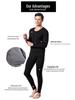 Men's Combed Cotton Casual Pants for Autumn and Spring: Warm, Single Layer Design