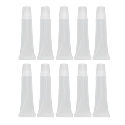 10pcs 15ML Empty Lip Gloss Tube Professional Portable PVC Lip Balm Container for Cosmetics DIY