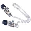 Metal Adjustable Nipple Clamps- Bondage&Flirting Gadgets for Women,Erotic Breast Tweezers with Chest Clip for Adult SM Games