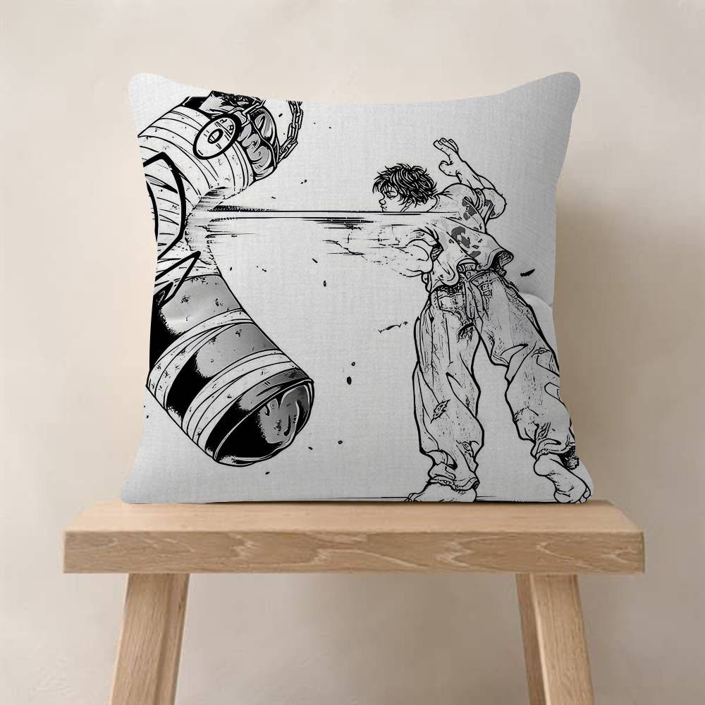 Pc Anime HHajime No Ippo Cushion Cover Car Throw Pillow Case For Sofa Car Christmas Gift