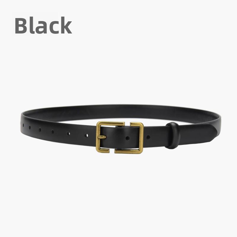 New arrival women s belt pin buckle belt women s pure cowhide women s denim suit skirt belt 105cm