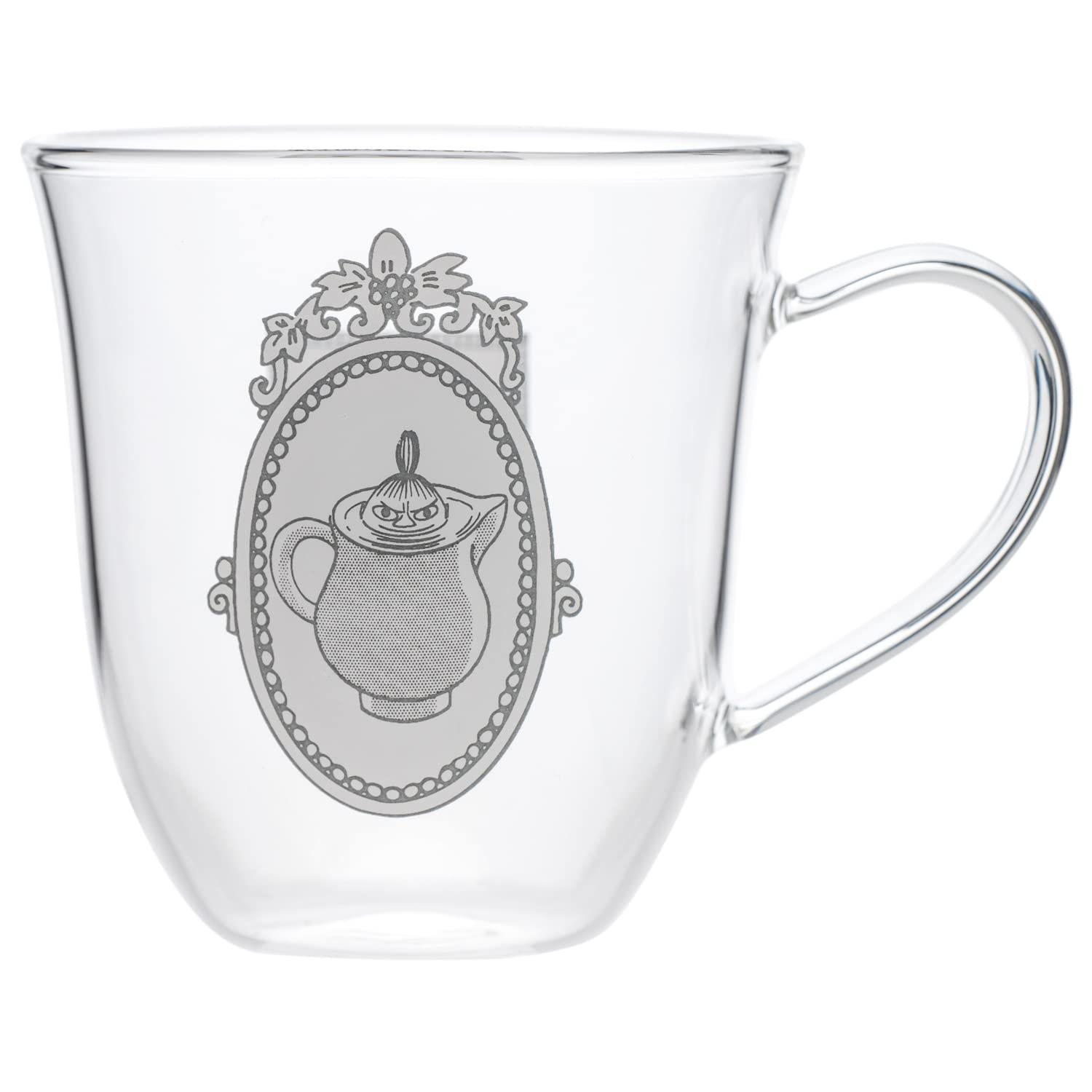 

Koji Company Moomin Characters Little My Clear 407938 Mug, Heat-Resistant, Glass, 290ml,