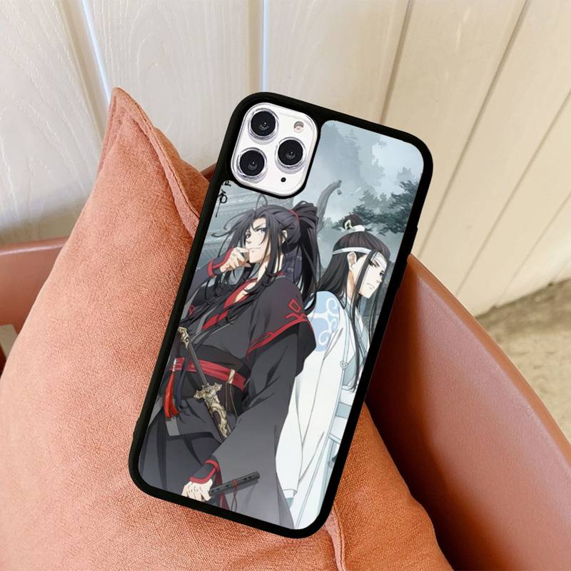 Anime Grandmaster Mo Dao Zu Shi Phone Case Silicone PC+TPU Case for iPhone 11 12 13 Pro Max 8 7 6 Plus X SE XR Hard Fundas