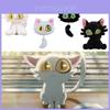 Suzume's Journey Plush Cat Keychain Bag Charm For Cute Backpack Decoration