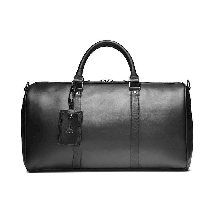 Jordan Borsa Sportiva in PVC Grande Capacità con Logo a Lettera, Borsa da Palestra, Tote da Basket, Borsa a Spalla, Borsa da Viaggio Crossbody, Borse Unisex, Nero HA6466-011