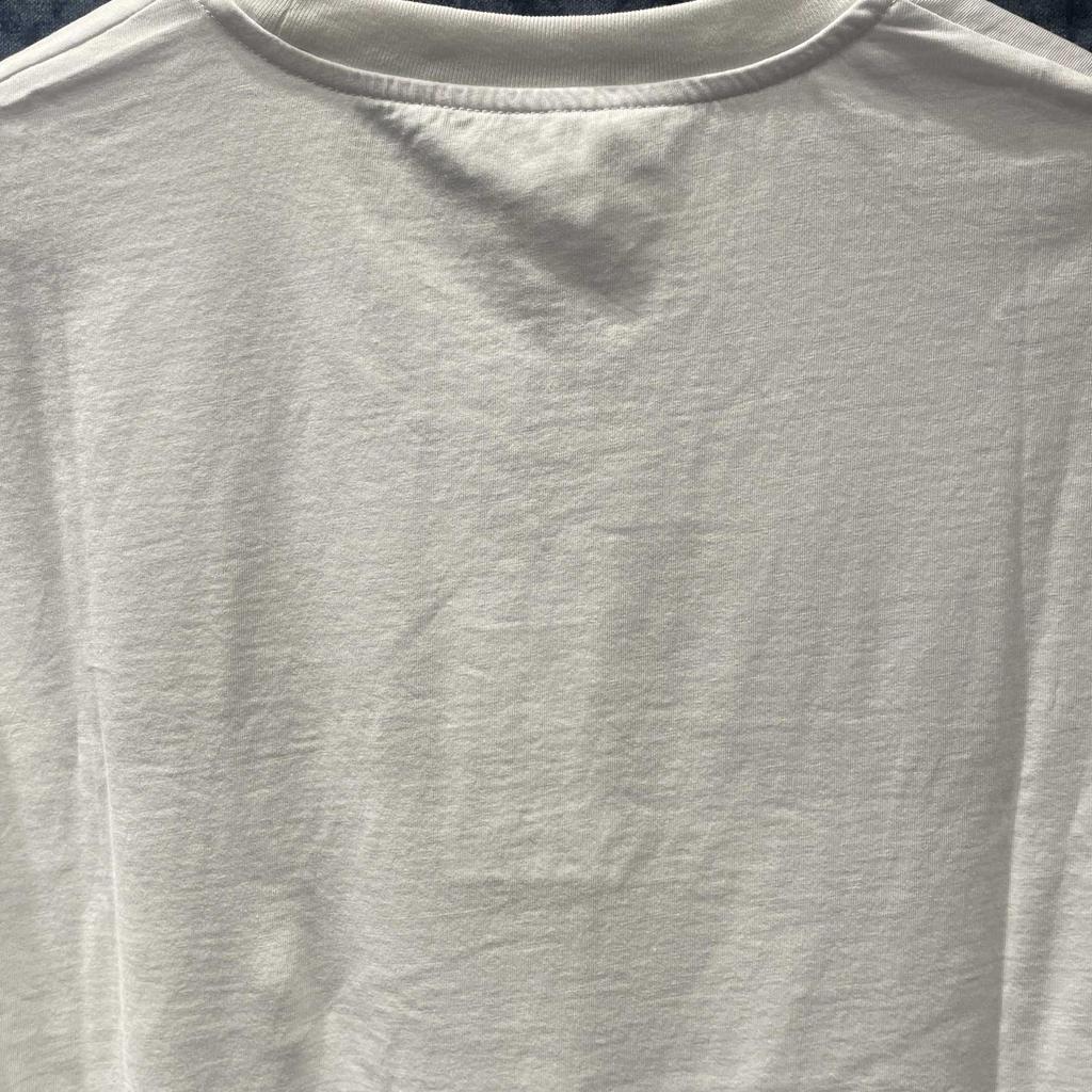 Versace Logo Embroidered Casual Crew Neck Short Sleeve T-Shirt Men T-Shirts White 1011860-1A10755-2W020