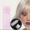 Mehrfarbige Haarfärbeflasche Plastik Shampoo Applikatorflasche Kammzahnflasche Färben von Haaren