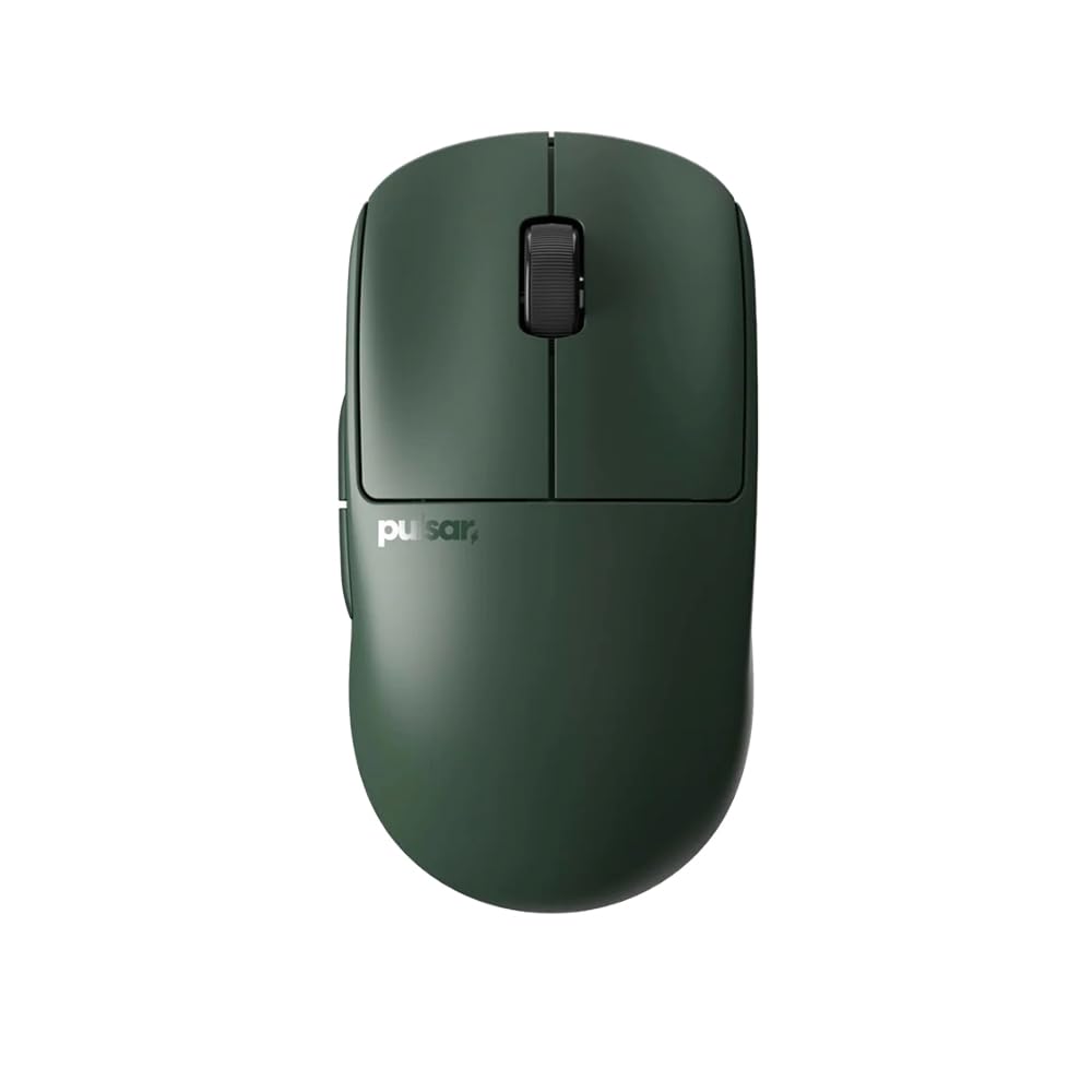 

Pulsar Gaming Gears X2V2 Mini Wireless Gaming Mouse Ultra Light, 51g Symmetrical 1ms 26000 DPI Optical Sensor PAW3395 2,4 Ghz зелений