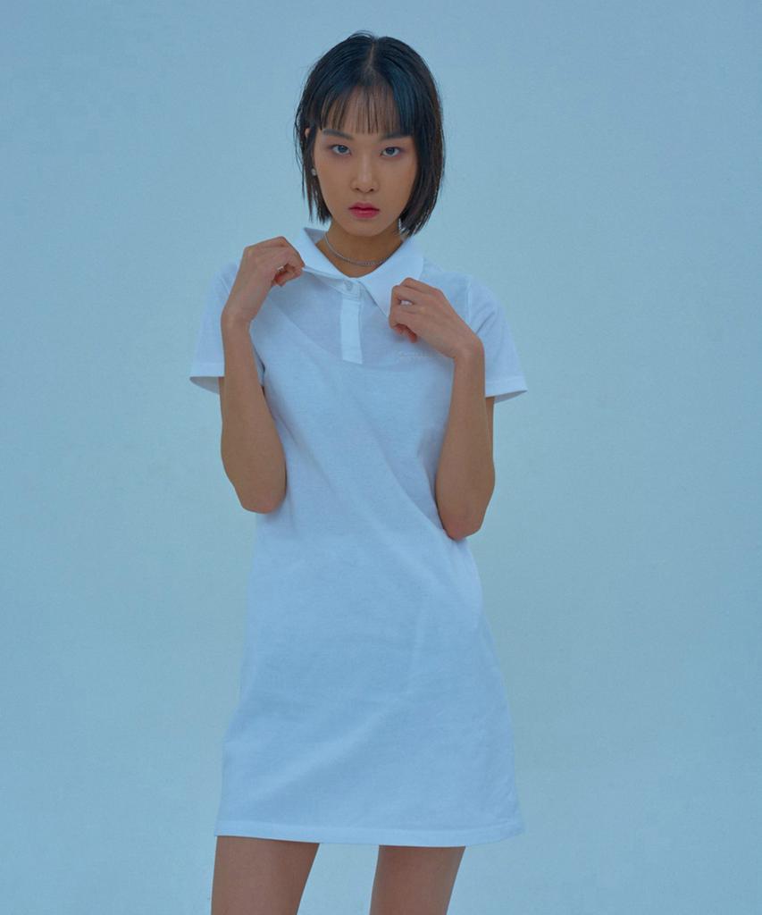 Catharsis Short Sleeve Pique Dress (Wt)_Free