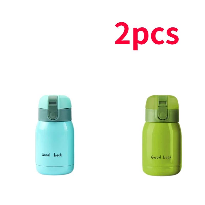 Mini Thermos Cup 200ml/360ml Pocket Cup Stainless Steel Thermal Coffee Mug Vacuum Flask Insulated Hot Water Bottle Kids Gift