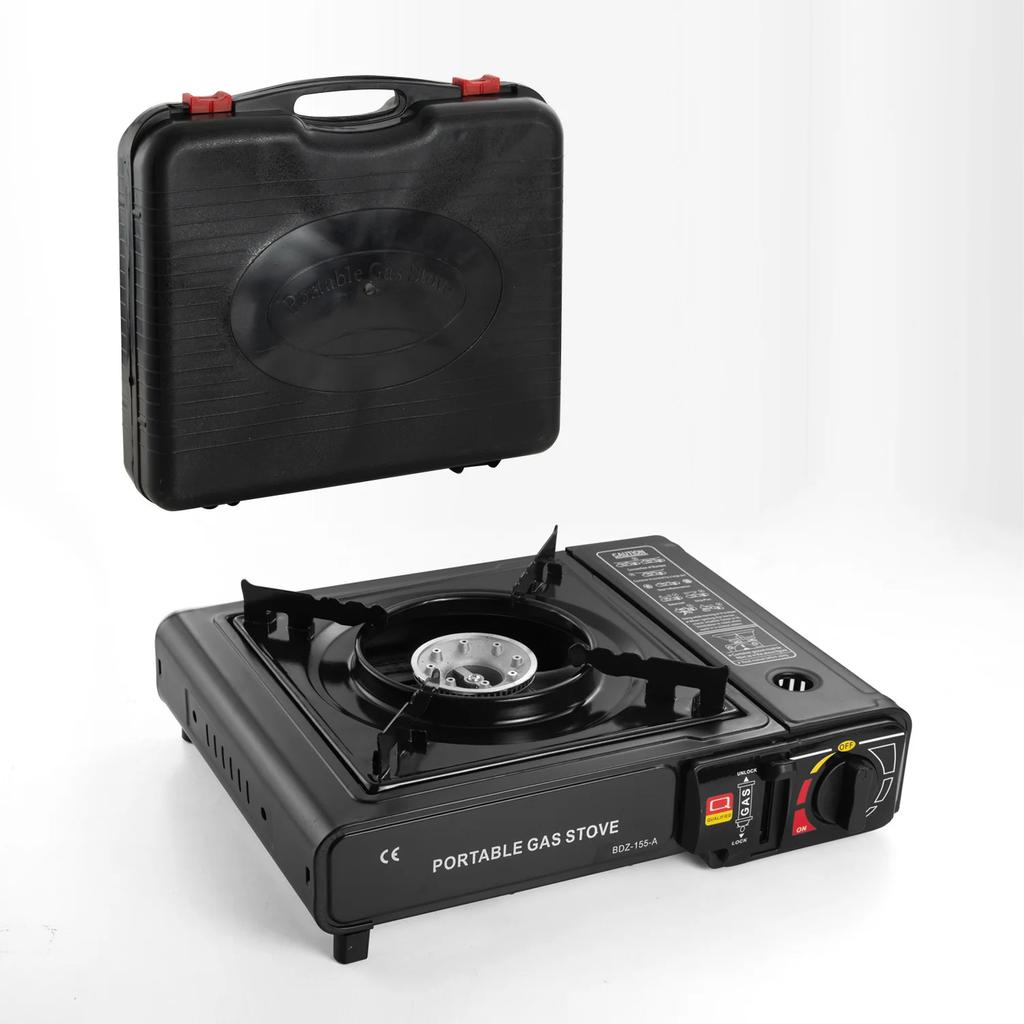 Portable Butane Gas Stove Lightweight Cartridge Stove for Camping Outdoor BBQ Home Cooking Gatherings Ideal for Hot Pot