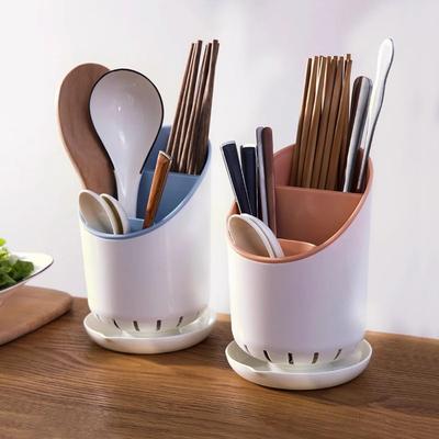 Kitchen Chopstick Holder Draining Tableware Storage Box Spoon and Fork Rack Plastic Chopstick Basket Chopstick Rest, Chopstick Cage