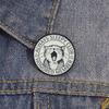 1Pc  The Yawning Cat.  Always Sleepy Club Honored Member Brooches - Doodle Enamel Backpack Button Pins Badges