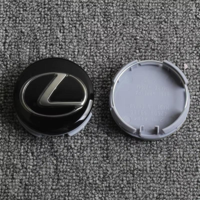 HST5  4 PCS 62mm Car Wheel Center Hub Caps for Lexus Emblem ES300 IS300 IS350 ES250 ES350 IS250 CT200H GS350 NX200