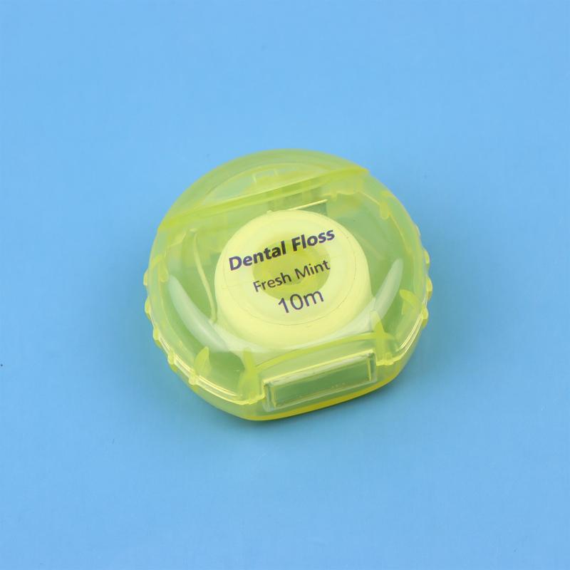 Mint Floss Roll 5Pcs Durable Dental String Removes Debris Fresh Breath Daily Use For Travel Home