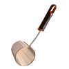 Ergonomic Handle Skimmer Spoon Stainless Steel Strainer Ladle Colander for Blanching Vegetables and Skimming Impurities