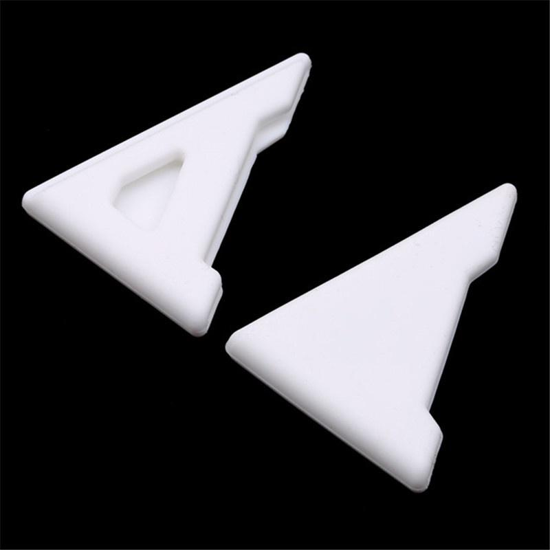 

2 шт., угловая крышка для двери автомобиля, силиконовые формы, защита от столкновений, царапин, Стайлинг автомобиля, универсальный уход за автомобилем белый