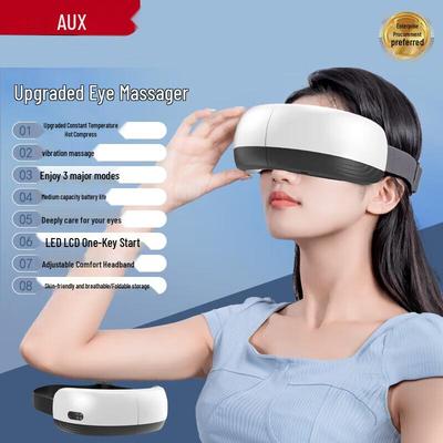 Aux Dampf- und Vibrations-Augenmassagegerät CN-Stecker (Adapter enthalten)