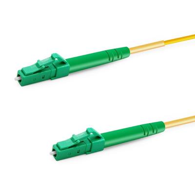 New 3.0mm 15M LC APC  To LC APC Fiber Cable for Simplex 9/125 LC To LC Patch Cable