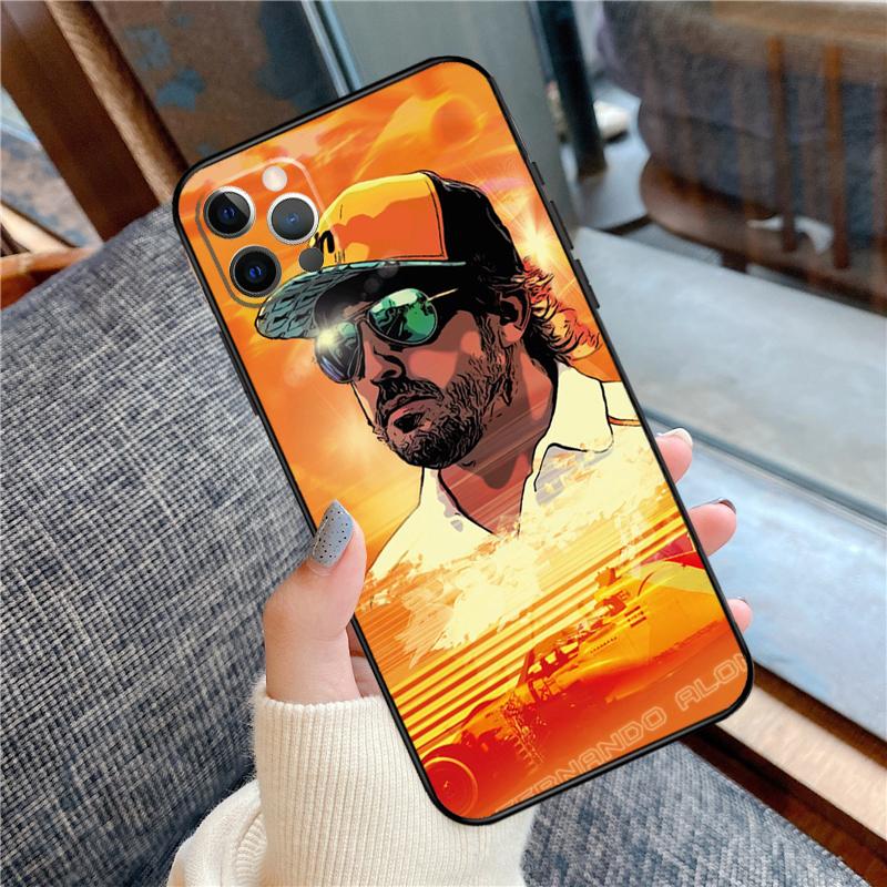 

Чехол Fernando Alonso 14 для iPhone 14 12 11 15 16 Pro Max Чехол для телефона на iPhone 13 12 Mini X XR XS Plus Чехол iPhone 11