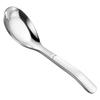 Children's 316L Stainless Steel Long Handle Flat Bottom Soup Spoon