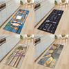 Tableware Pattern Home Kitchen Floor Mat Door Decoration Floor Mat