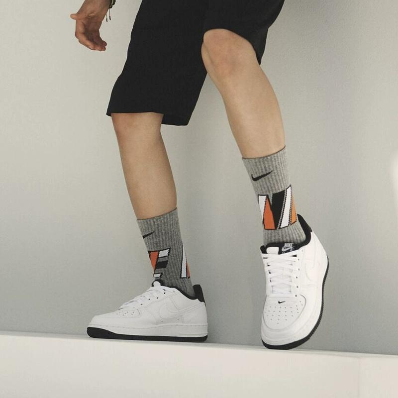 (GS) Nike Air Force 1 '07 ESS 'White Black' Kids' DV1331-100