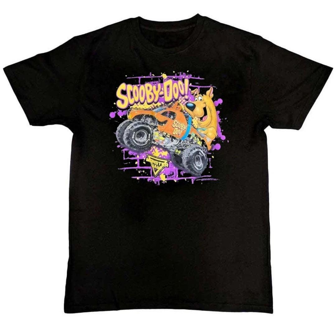 Vintage Scooby-Doo Monster Jam Graphic Mens T-Shirt M