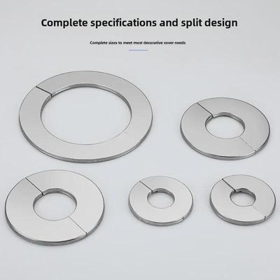 Válvula triangular de acero inoxidable y cubierta para tubería de ducha