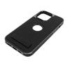 Case for IPhone PU Leather Full Protection Shockproof Slim Cell Phone Cover for Men Daily Use Black for IPhone 14 Pro