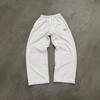 STREETRICH Men's Loose Casual Jogger Pants Elastic Waist Fleece-Lined Winter Sports Sweatpants Drawstring Design