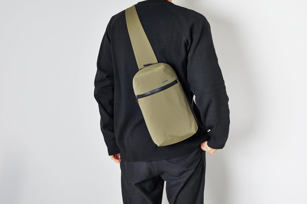 Sonne Men's Body Bag, Black, SO-SOSL005-BK