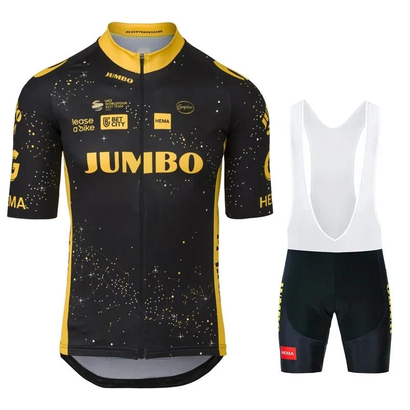 

2026 Pro Team Cycling Jersey Set Men s Ciclismo Clothing Road Bike Shirts Suit Bicycle Bib Shorts MTB Wear Maillot Culotte L