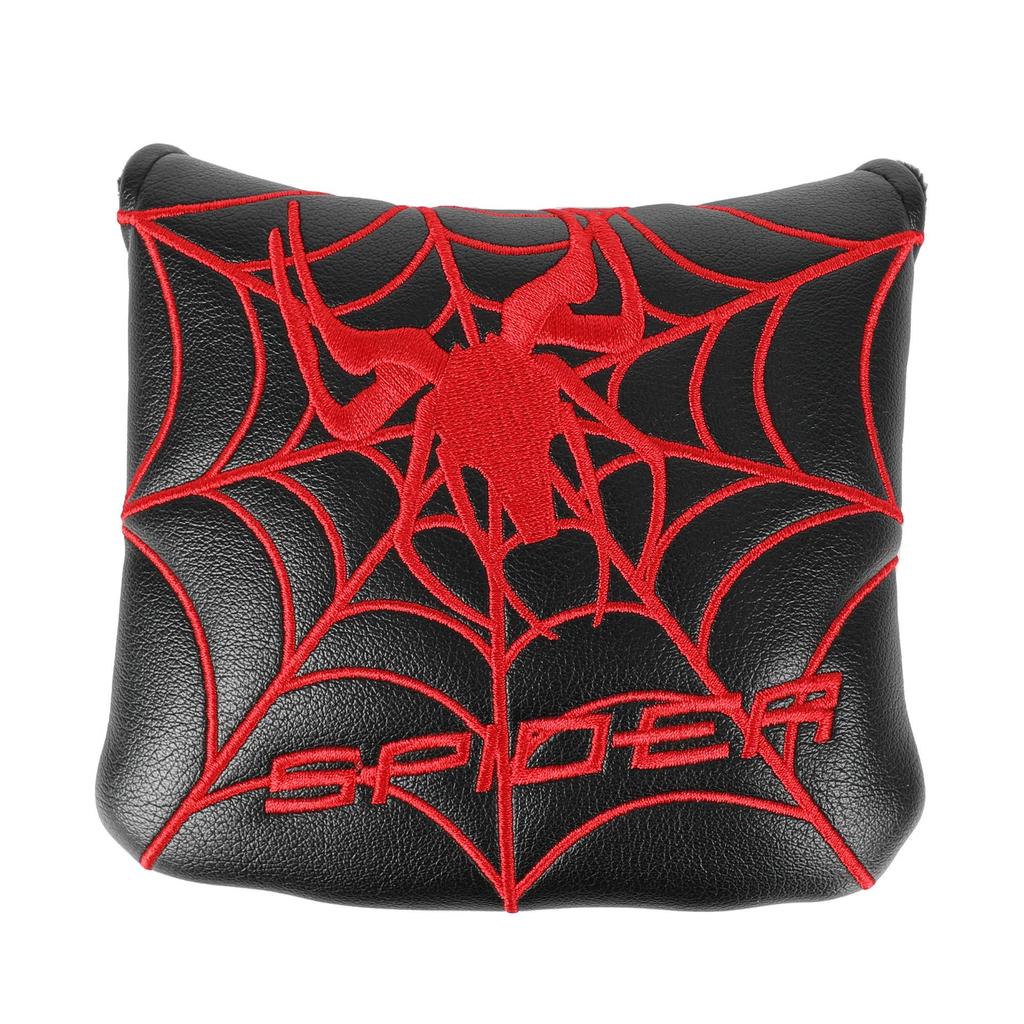 Spider Embroidered Golf Putter Head Cover