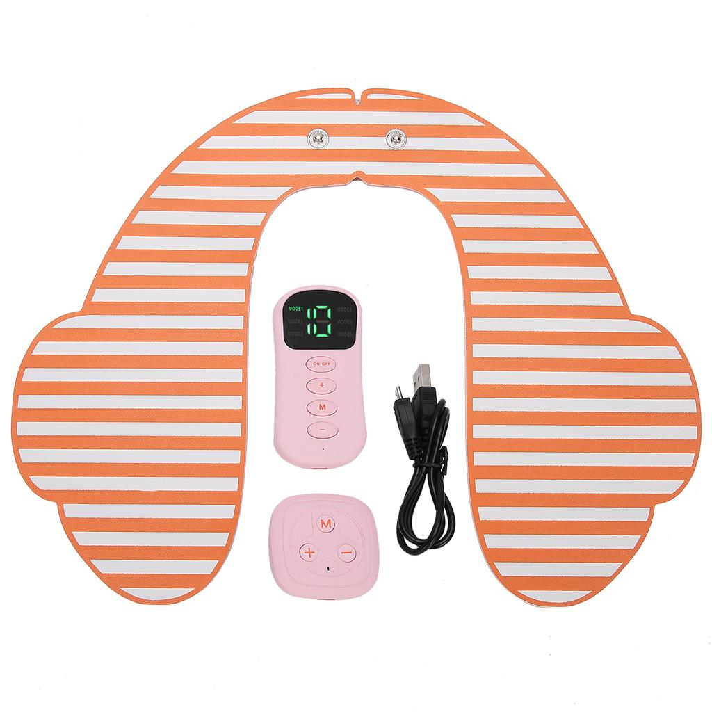 Electric Hip Trainer Remote Butt Muscle Stimulator Rechargeable Lifting Buttock TonerOrange Stripe