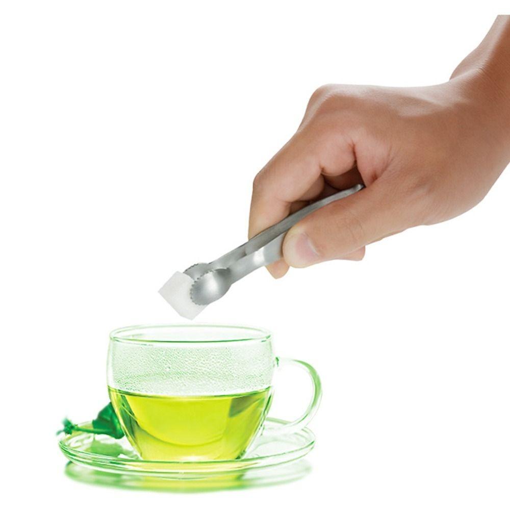 Mini Food Tongs Food Grade Ice Cube Tongs New Sugar Cubes Tongs  Party Supplies