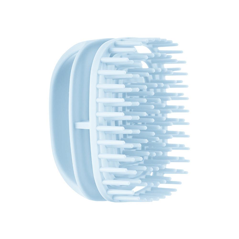 Silicone Scalp Massager Shampoo Brush Soft Silicone Brush For Hair Cleaning Dandruff Removal Wet Dry Bath Shower Brush Home Tool