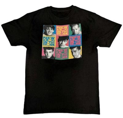 Men's and Women's T-shirts VINTAGE 80's NEW Kids On The Block Tour Graphic Unisex T-Shirt S M L XL 2 3 4 XL