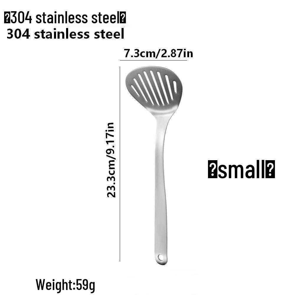 304 Stainless Steel Multipurpose Kitchen Spatula: Ideal for Frying, Grilling, and Cooking Steak or Fish.